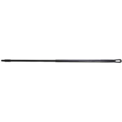 Vikan Stainless Steel Handle For Broom, Squeegee, Or Scraper, 59 Inch, Black