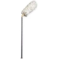 Rubbermaid Extendable Duster, Cotton Head Material, 51" Length, Extendable, Gray