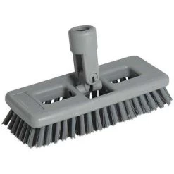 8"L Polypropylene Replacement Brush Head Swivel Head Brush, Not Included