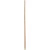 Tough Guy Handle: 60 In Broom Handle L, Tapered, Natural Wood, Bamboo