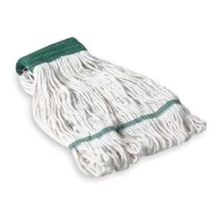 Tough Guy Quick Change, Side-Gate Cotton String Wet Mop Head, White