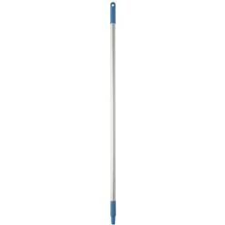 Vikan Aluminum Handle For Broom, Squeegee, Or Scraper, 50 Inch, Blue