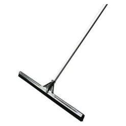 Zep Squeegee Handle: 60 In L, Metal, Threaded, Silver