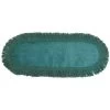 Tough Guy Dust Mop: Microfiber, 36 In L, Launderable, 5 In Dp, Pad End