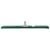 Unger 36" W Curved Rubber Floor Squeegee Without Handle, Black/Green