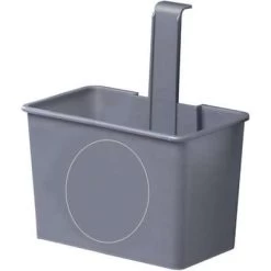 Unger 1 Qt. Polypropylene, Smart Mop Side Bucket; Gray
