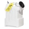 Best Sanitizers, Inc. Pail: 2 1/2 Gal Bucket Capacity, Plastic, White