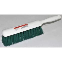 Bench Brush: Polyester Bristles, Plastic Handle, 8 In Brush Lg, 5 In Handle Lg, Green