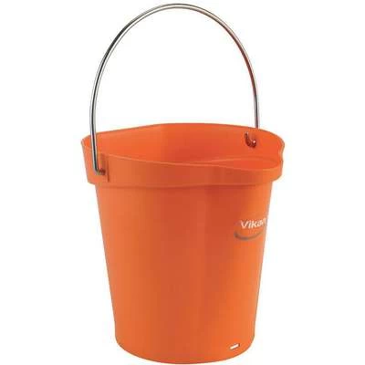 Vikan 1.5 Gallon Plastic Bucket / Cleaning Pail, Orange 1 Vikan 1.5 Gallon Plastic Bucket / Cleaning Pail, Orange