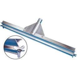 Tough Guy 24" W Straight Aluminum Floor Squeegee Without Handle, Natural Aluminum