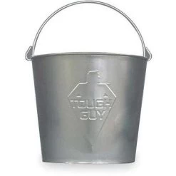 Tough Guy 3-1/2 Gal. Silver Galvanized Steel Mop Bucket, 1 EA