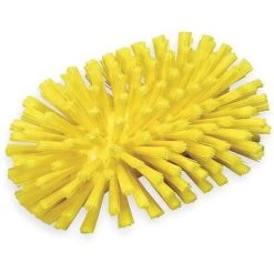 Vikan Stiff Bristle Tank Brush Head, 5.5 X 8 Inch, Yellow