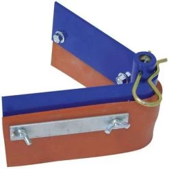 Kraft Tool 13" W V Shaped Silicone Crack Squeegee Without Handle, Red