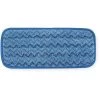 Rubbermaid Microfiber Quick Change 5" X 11" Wet Mop Head, Blue