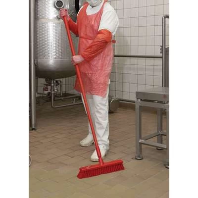 Vikan Stiff Bristle Medium Duty Floor Broom Head, 2 X 16 Inch, Green 2 Vikan Stiff Bristle Medium Duty Floor Broom Head, 2 X 16 Inch, Green - Image 2