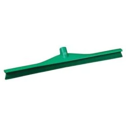 Vikan Single Blade Rubber Floor Squeegee Head, 24 Inch, Green