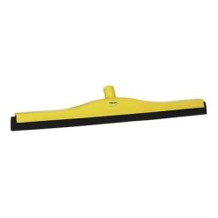 Vikan Double Blade Foam Floor Squeegee Head, 24 Inch, Yellow