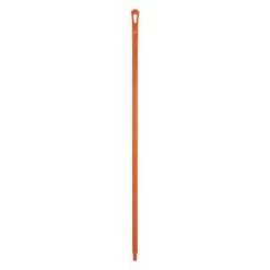 Vikan Heavy Duty Plastic Handle For Broom, Squeegee, Or Scraper, 59 Inch, Orange