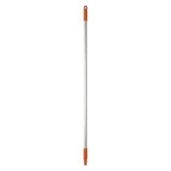 Vikan Aluminum Handle For Broom, Squeegee, Or Scraper, 50 Inch,Orange