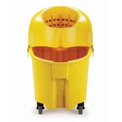 Rubbermaid Yellow Polypropylene Mop Bucket And Wringer, 8 3/4 Gal 3 Rubbermaid Yellow Polypropylene Mop Bucket And Wringer, 8 3/4 Gal -Cleaning tool store PI Asset 1496832