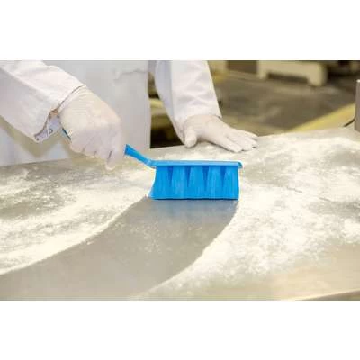 Vikan Wide Soft Bristle Bench Brush, 2.2 X 13 Inch, Blue 2 Vikan Wide Soft Bristle Bench Brush, 2.2 X 13 Inch, Blue - Image 2