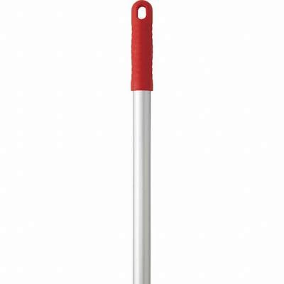 Vikan Aluminum Handle For Broom, Squeegee, Or Scraper, 59 Inch, Red 3 Vikan Aluminum Handle For Broom, Squeegee, Or Scraper, 59 Inch, Red - Image 3