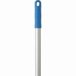 Vikan Aluminum Handle For Broom, Squeegee, Or Scraper, 50 Inch, Blue -Cleaning tool store PI Asset 1762570