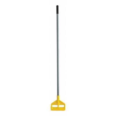 Rubbermaid Wet Mop Handle, Side Gate Mop Connection Type, Gray, Fiberglass, 54" Handle Length 2 Rubbermaid Wet Mop Handle, Side Gate Mop Connection Type, Gray, Fiberglass, 54" Handle Length - Image 2