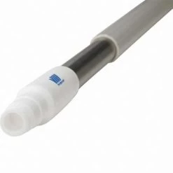 Vikan Stainless Steel Handle For Broom, Squeegee, Or Scraper, 39.5 Inch, White -Cleaning tool store PI Asset 1988659