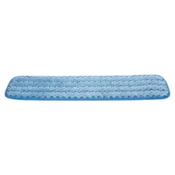 Rubbermaid Microfiber Quick Change 5" X 24" Wet Mop Head, Blue -Cleaning tool store PI Asset 1988673