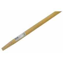 Rubbermaid Handle: 60 In Broom Handle L, Tapered, Natural Wood, Wood -Cleaning tool store PI Asset 1988971