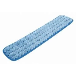 Rubbermaid Microfiber Quick Change 5" X 24" Wet Mop Head, Blue -Cleaning tool store PI Asset 1990682