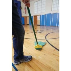 Rubbermaid Wet Mop Handle, Side Gate Mop Connection Type, Green, Fiberglass, 60" Handle Length 10 Rubbermaid Wet Mop Handle, Side Gate Mop Connection Type, Green, Fiberglass, 60" Handle Length -Cleaning tool store PI Asset 1991165