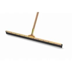 Rubbermaid Handle: 60 In Broom Handle L, Tapered, Natural Wood, Wood -Cleaning tool store PI Asset 1995218