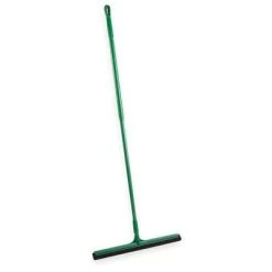 Vikan 28 Inch Double Blade Foam Floor Squeegee Head With 51 Inch Fiberglass Handle, Green