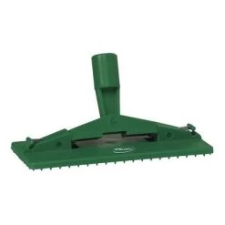 Vikan Floor Model Pad Holder With Handle Head, 3.75 X 9 Inch, Green