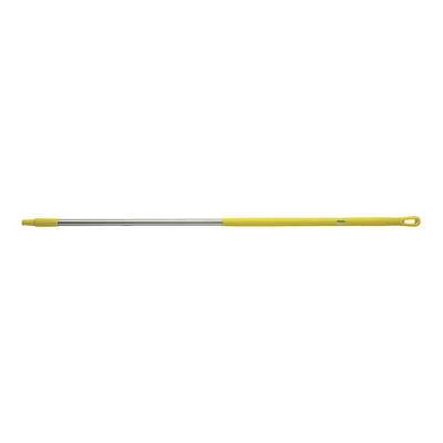 Vikan Stainless Steel Handle For Broom, Squeegee, Or Scraper, 60 Inch, Yellow 1 Vikan Stainless Steel Handle For Broom, Squeegee, Or Scraper, 60 Inch, Yellow