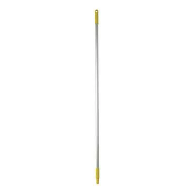 Vikan Aluminum Handle For Broom, Squeegee, Or Scraper, 59 Inch, Yellow 1 Vikan Aluminum Handle For Broom, Squeegee, Or Scraper, 59 Inch, Yellow