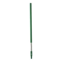 Vikan Stainless Steel Handle For Broom, Squeegee, Or Scraper, 39.5 Inch, Green
