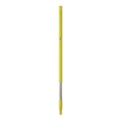 Vikan Stainless Steel Handle For Broom, Squeegee, Or Scraper, 39.5 Inch, Yellow