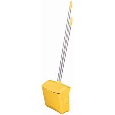 Remco Lobby Broom And Dust Pan: 37 In Broom Handle Lg, Polyester, Yellow Bristle, Yellow Dust Pan 2 Remco Lobby Broom And Dust Pan: 37 In Broom Handle Lg, Polyester, Yellow Bristle, Yellow Dust Pan - Image 2