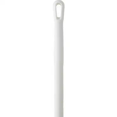 Vikan Aluminum Handle For Broom, Squeegee, Or Scraper, 51 Inch, White 2 Vikan Aluminum Handle For Broom, Squeegee, Or Scraper, 51 Inch, White - Image 2