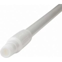 Vikan Stainless Steel Handle For Broom, Squeegee, Or Scraper, 59 Inch, White -Cleaning tool store PI Asset 969397