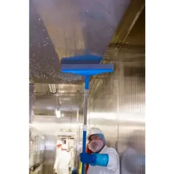 Vikan Polymer Blade Ceiling Squeegee Head, 16 Inch, Blue -Cleaning tool store PI Asset 971182