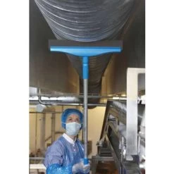 Vikan Polymer Blade Ceiling Squeegee Head, 16 Inch, Blue -Cleaning tool store PI Asset 971183