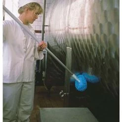 Vikan Stiff Bristle Tank Brush Head, 5.5 X 8 Inch, White -Cleaning tool store PI Asset 971205 1