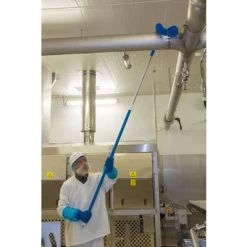 Vikan Aluminum Telescopic Handle For Broom, Squeegee, Or Scraper, 62-113 Inches, Green -Cleaning tool store PI Asset 971232