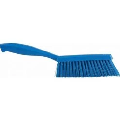Vikan Soft-Stiff Bristle Bench Brush, 6.5 Inch, Blue -Cleaning tool store PI Asset 973265
