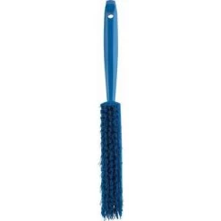 Vikan Soft-Stiff Bristle Bench Brush, 6.5 Inch, Blue -Cleaning tool store PI Asset 973266