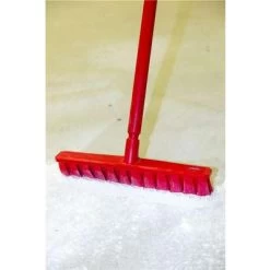 Vikan Heavy Duty Plastic Handle For Broom, Squeegee, Or Scraper, 51 Inch, Red -Cleaning tool store PI Asset 977089